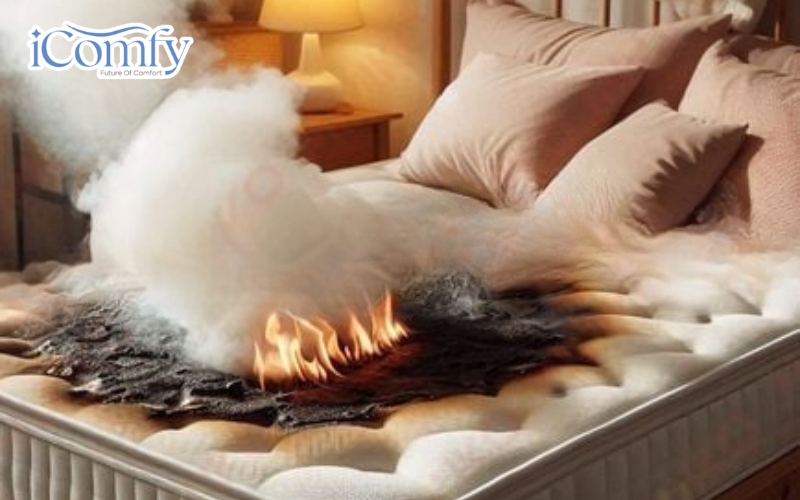 Foam chống cháy là một loại vật liệu đã được xử lý để có khả năng ngăn chặn quá trình bắt lửa
