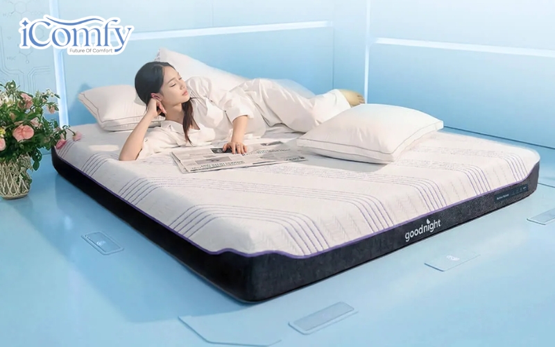 Nệm foam Kikoo Mát Lạnh Goodnight Active Hybrid