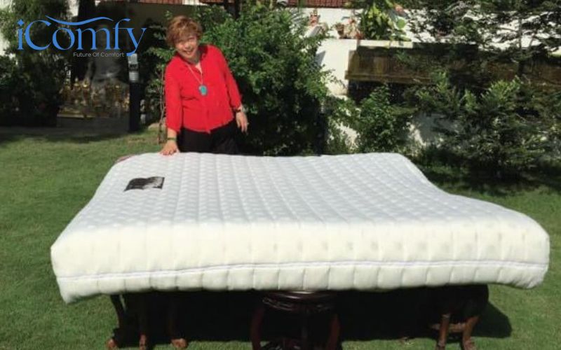 Làm cứng nệm memory foam - Cách tăng độ đàn hồi của nệm memory foam 6 Phơi nệm dưới ánh nắng mặt trời để làm cứng nệm