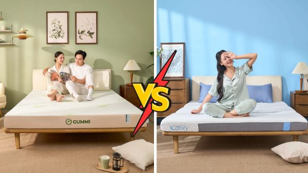 So sánh nệm cao su hybrid và nệm foam – Loại nào tốt hơn?