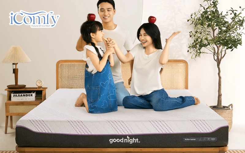 Nệm đa tầng (Hybrid Foam) là dòng nệm được cấu tạo từ nhiều lớp vật liệu khác nhau
