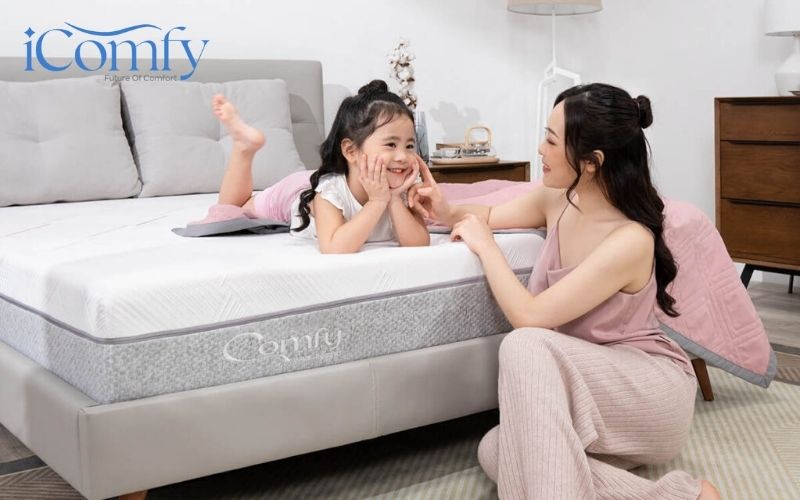 Review chi tiết nệm foam cao cấp kháng virus Comfy Lux 2.0 4 Nệm Comfy Lux 2.0 là lựa chọn hoàn hảo cho giấc ngủ của gia đình bạn
