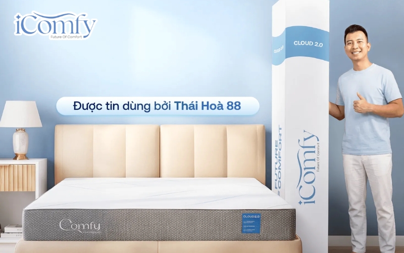 Giải đáp: Nệm foam có nóng không? Nguyên nhân, cách khắc phục 12 Thương hiệu mang đến nhiều dòng nệm foam ứng dụng công nghệ làm mát hiện đại