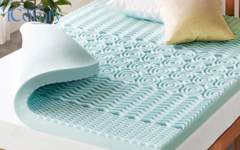 Nệm gel foam có khả năng tản nhiệt tạo cảm giác thoải mái cho người nằm