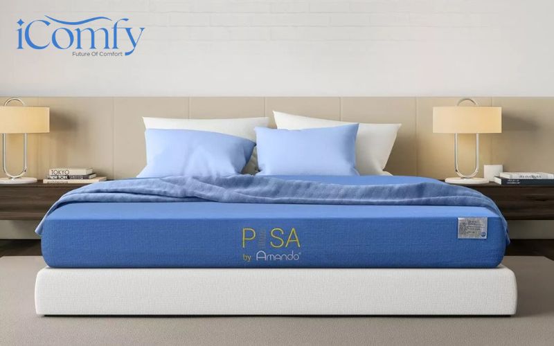 Nên chọn nệm memory foam hay nệm cao su? 8 Nệm memory foam Amando Pisa