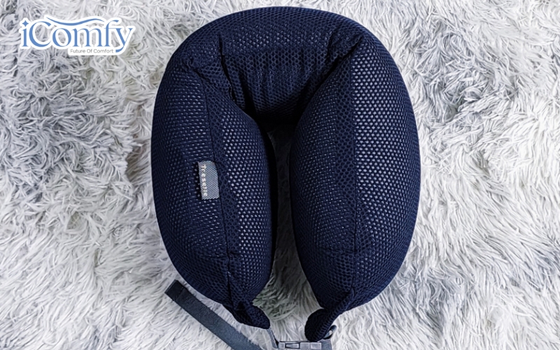 Gối đi máy bay làm từ hạt xốp