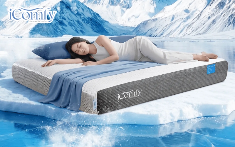 TOP 5 mẫu nệm cho homestay chất lượng, giá tốt 10 iComfy Coolax Plus