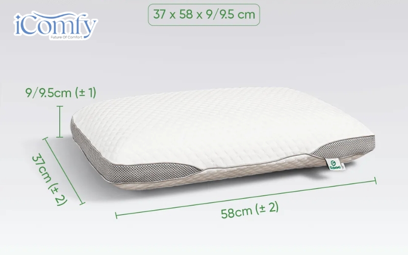 Cách lựa chọn gối phù hợp giúp chăm sóc sức khỏe toàn diện 14 Gối Gummi Standard