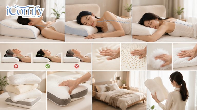 Cách lựa chọn gối hoàn hảo giúp chăm sóc sức khỏe toàn diện