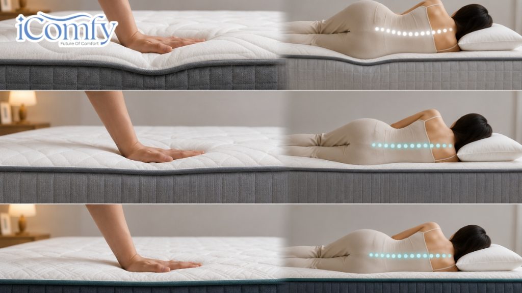 Cẩm nang chọn độ cứng nệm chuẩn y khoa giúp bảo vệ cột sống