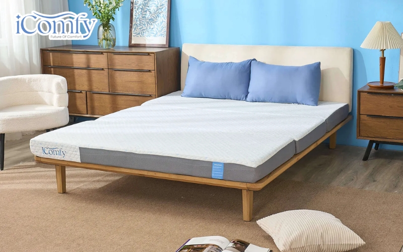 Nệm foam cách nhiệt giúp giữ ấm tốt hơn nhờ khả năng hấp thụ nhiệt từ cơ thể