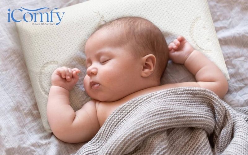 Kinh nghiệm chọn mua gối cho bé 2 tuổi phụ huynh cần biết 2 Gối cho bé 2 tuổi có kích thước và độ dày phù hợp sẽ giúp bé ngủ ngon hơn
