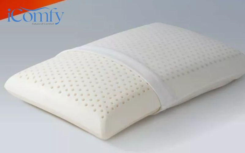 Cách chọn gối cho người nằm nghiêng tốt nhất 12 Gối cao su Gummi Cookie thiết kế vòm cong giúp nâng đỡ đầu, cổ, vai gáy tốt