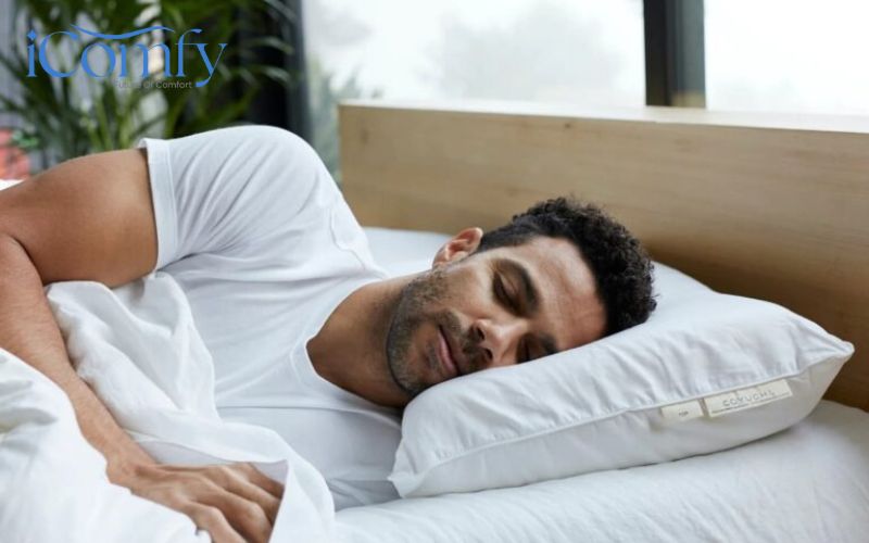 Cách chọn gối cho người nằm nghiêng tốt nhất 4 Độ dày gối tốt nhất cho người ngủ nghiêng là từ 10cm – 15cm