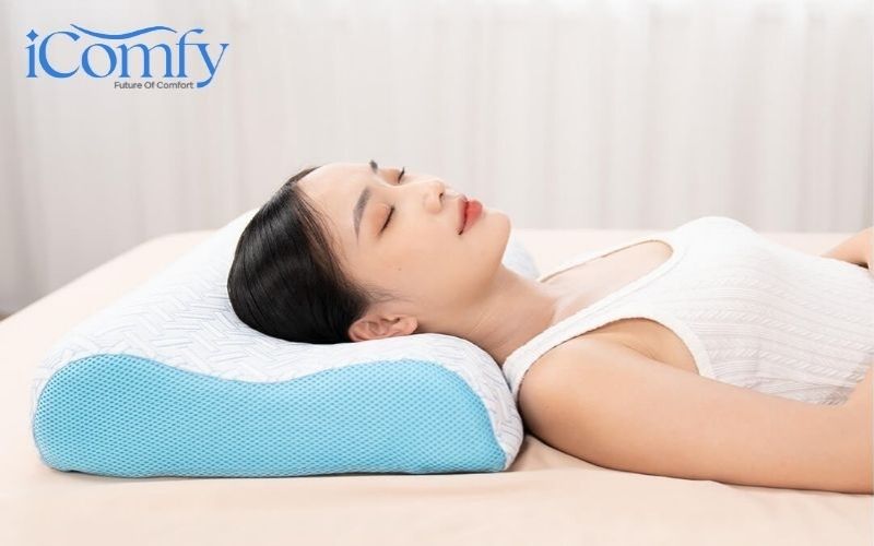 Mách bạn bí kíp chọn gối cho người nằm ngửa cực chuẩn 9 Gối foam thương hiệu Comfy phù hợp với nhiều người dùng