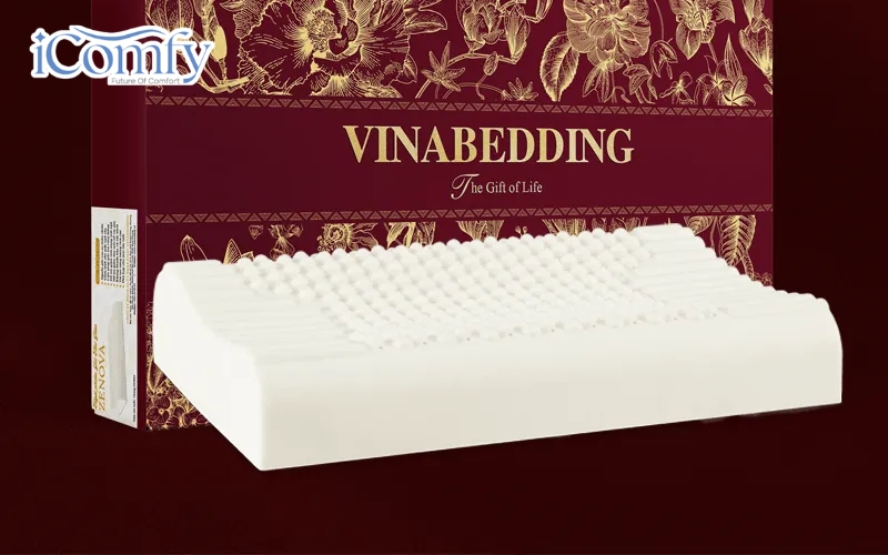 Giá thành của gối công thái học ảnh hưởng phần lớn bởi chất liệu sử dụng