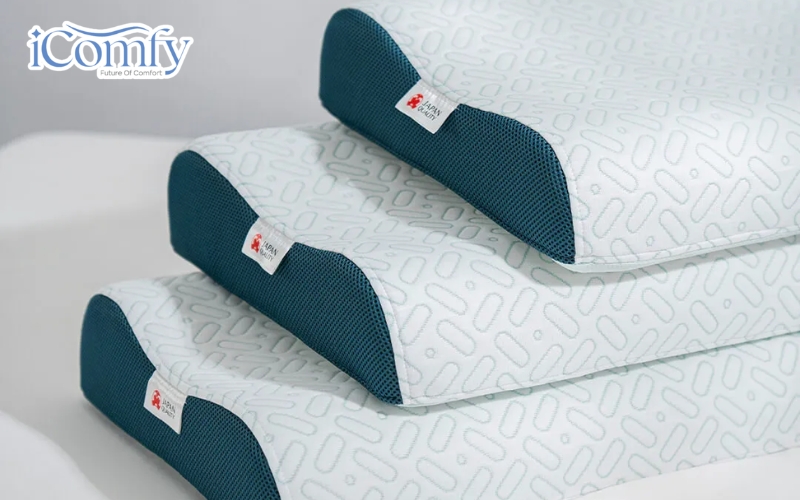 Chất liệu chính là yếu tố ảnh hưởng trực tiếp đến cảm giác khi sử dụng gối