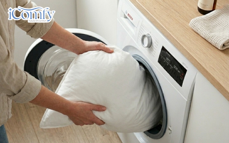 Ruột gối nên được vệ sinh khoảng 6 – 12 tháng/lần