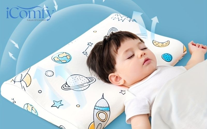 Có nên nằm gối làm mát không? Ai nên nằm gối làm mát? 4 Nhiều ba mẹ sử dụng gối làm mát cho bé yêu của mình