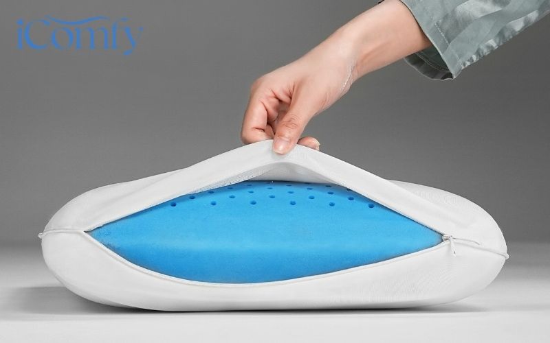 Có nên nằm gối làm mát không? Ai nên nằm gối làm mát? 8 Gối foam của Comfy có thể thấm hút mồ hôi tốt, điều hòa thân nhiệt tối ưu
