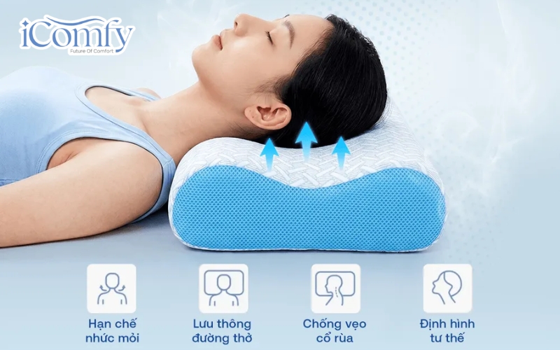 iComfy chú trọng vào công nghệ làm mát và thiết kế công thái học