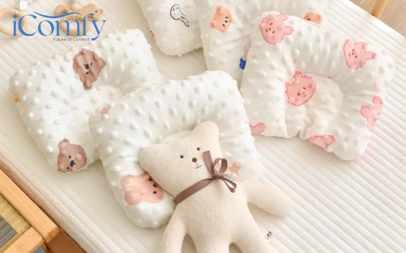 Nên sử dụng gối lồi lõm hay gối phẳng? Ưu và nhược điểm cho từng loại 4 Gối lồi lõm giúp nâng đỡ hỗ trợ phần đầu và cổ hiệu quả