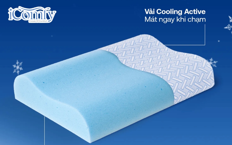 Tại iComfy, khách hàng có thể lựa chọn nhiều mẫu gối Memory Foam