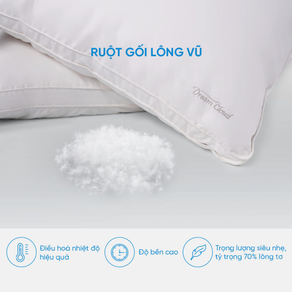 gối lông vũ Doona Dream Cloud 