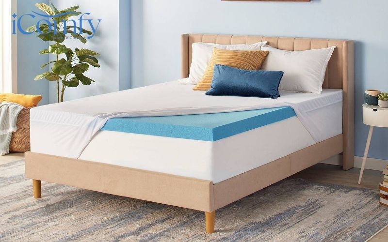 Kinh nghiệm mua nệm foam phù hợp, gợi ý mẫu nệm đáng mua 3 Nệm foam gel có khả năng nâng đỡ và làm mát vượt trội
