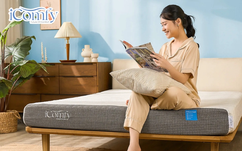 Cẩm nang mua nệm cho chung cư - TOP 12 mẫu nệm chất lượng, uy tín 8 iComfy