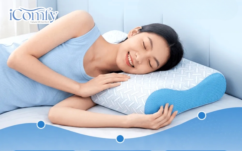 Cách nằm gối đúng cách, chuẩn y khoa giúp cải thiện giấc ngủ 2 Nằm gối đúng cách lại đóng vai trò rất lớn trong việc quyết định chất lượng giấc ngủ