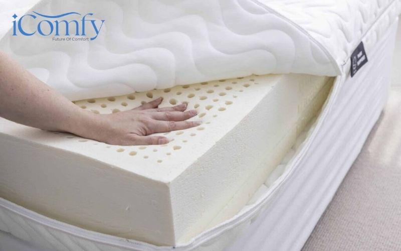 Kinh nghiệm chọn nệm cho divan chuẩn nhất 4 Nệm cao su được làm chất liệu cao su tự nhiên hoặc tổng hợp