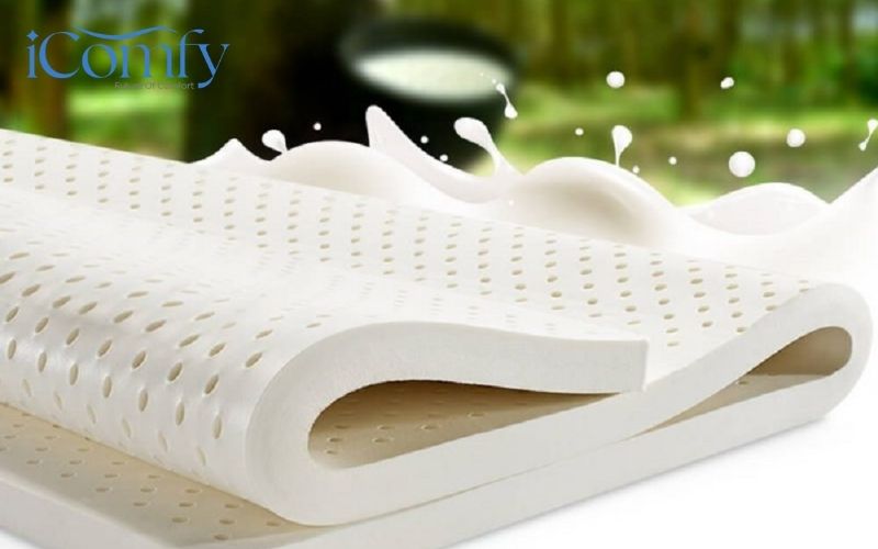 Kích thước nệm cho giường đơn bao nhiêu? Những lưu ý khi mua nệm cho giường đơn 3 Nệm cho giường đơn chất liệu cao su đàn hồi tốt, giúp nâng đỡ cơ thể tối ưu