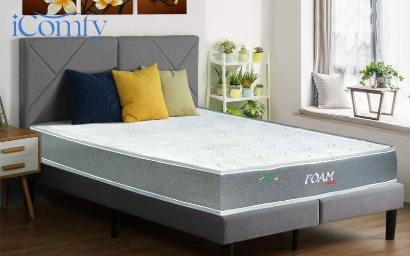 Kích thước nệm cho giường đơn bao nhiêu? Những lưu ý khi mua nệm cho giường đơn 5 Chất liệu foam có độ êm ái cao và khả năng ôm trọn đường cong cơ thể, giúp giảm đau nhức hiệu quả