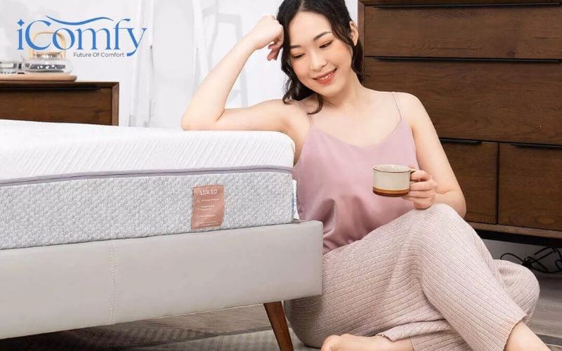 Kích thước nệm cho giường đơn bao nhiêu? Những lưu ý khi mua nệm cho giường đơn 10 Nệm foam Comfy Lux 1.0