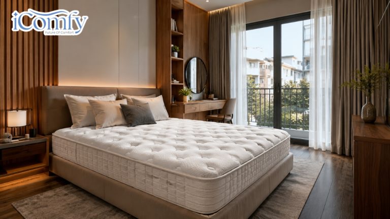 Bí quyết chọn nệm cho phòng ngủ nhà phố đẹp, gọn, chuẩn phong thủy