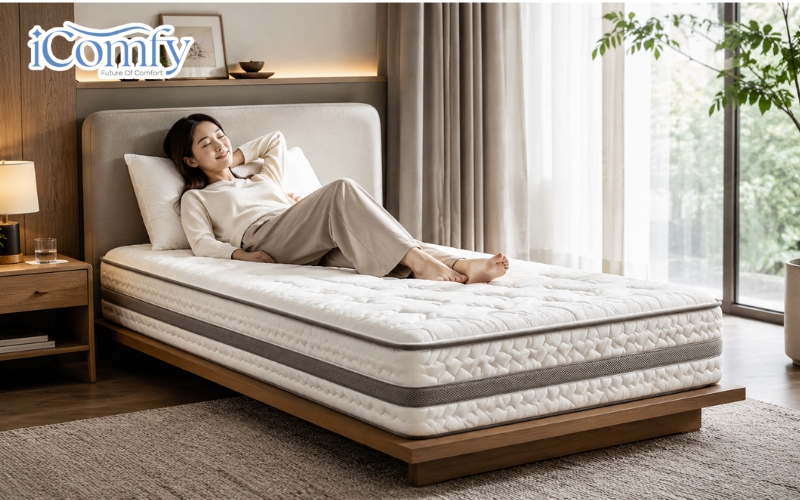 Nệm cứng là gì, có tốt cho cột sống không? Bí quyết chọn nệm chuẩn 10 Nệm cứng không phải cứ càng chắc càng tốt