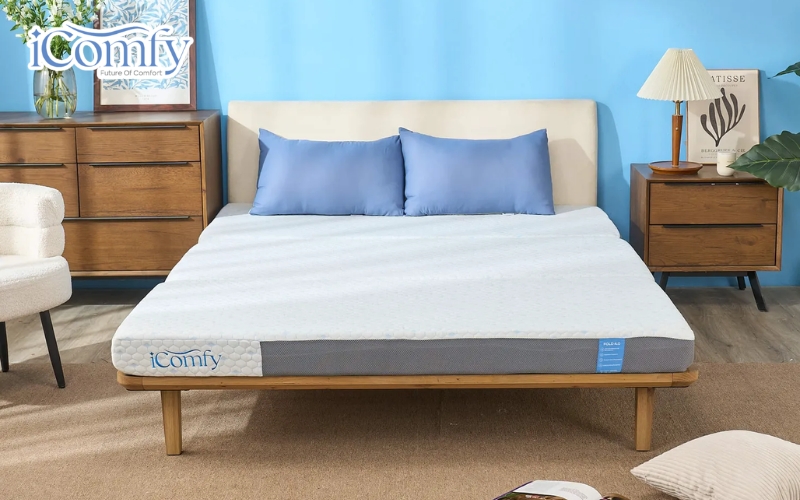 Có nên chọn nệm foam cho bé? TOP 10 mẫu nệm an toàn, chất lượng 5 iComfy Fold 4.0