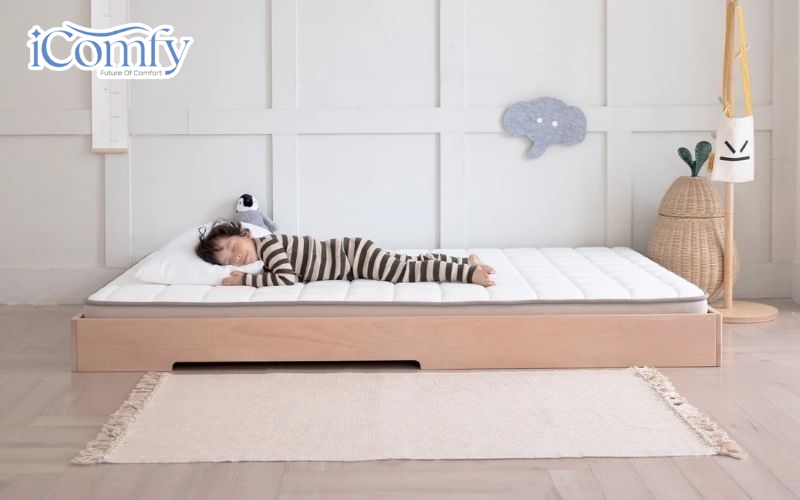 Có nên chọn nệm foam cho bé? TOP 10 mẫu nệm an toàn, chất lượng 9 Một trong những yếu tố quan trọng cần quan tâm khi chọn nệm foam cho bé là độ mềm của nệm