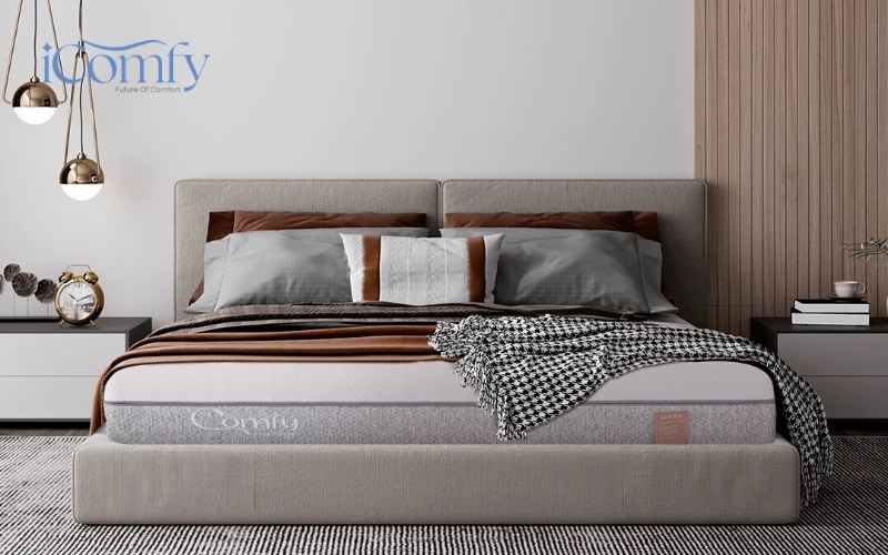 Nệm foam Comfy Lux 2.0 thoáng khí cho mùa hè