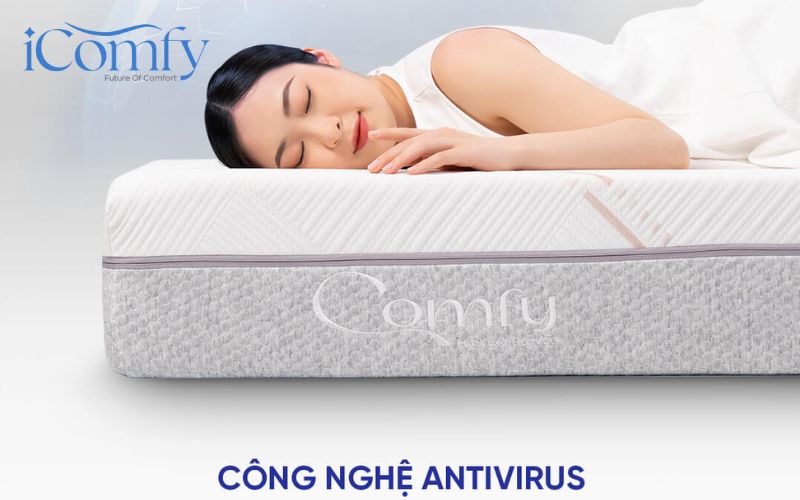 Nệm memory foam là gì? Điều cần biết về nệm memory foam 4 nệm memory foam với công nghệ antivirus