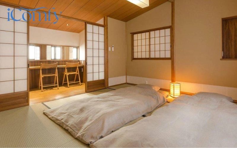 Nệm Nhật có gì đặc biệt mà được nhiều người ưa chuộng? 2 Nệm truyền thống Futon trong văn hóa Nhật Bản