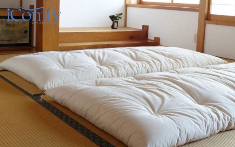 Nệm Nhật có gì đặc biệt mà được nhiều người ưa chuộng? 6 Nệm Futon - dòng nệm mỏng truyền thống của Nhật