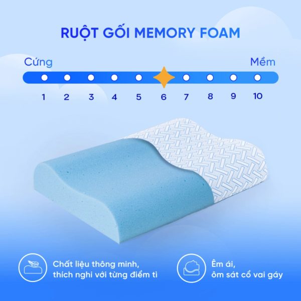 Gối foam Comfy Nami