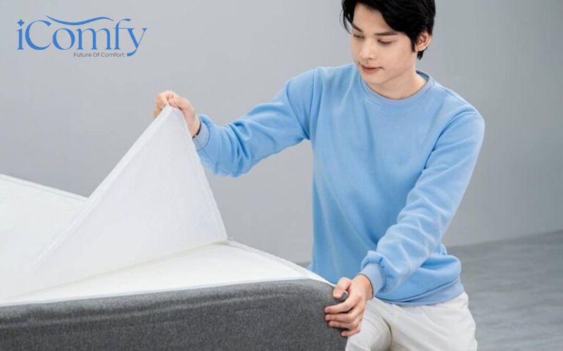 Hướng dẫn cách phân biệt nệm Foam thật giả đơn giản, chính xác 8 Các loại nệm Foam Amando có thiết kế tiện lợi, dễ vệ sinh