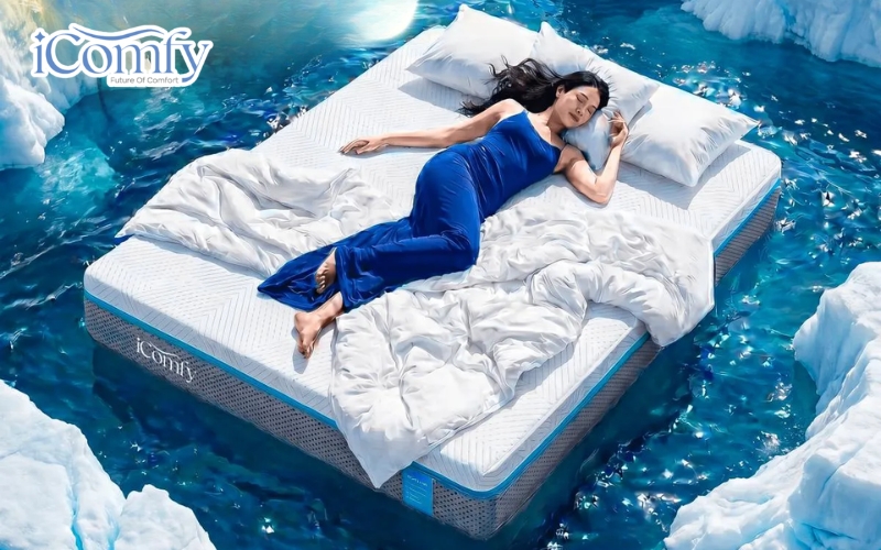 Đánh giá các loại nệm foam: Hướng dẫn chọn mua nệm phù hợp 7 Nệm Foam iComfy Coolax