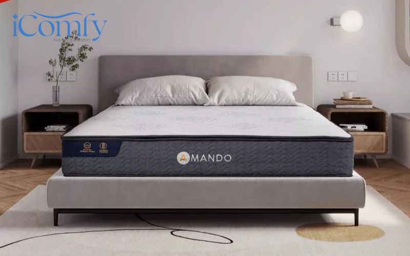 Tại sao nệm đa tầng được nhiều người yêu thích? 6 Nệm lò xo kháng khuẩn Amando Elite Original