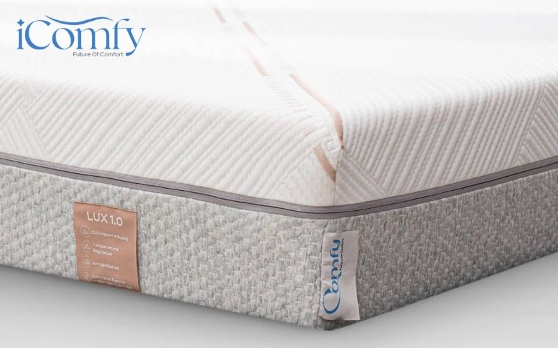 Comfy Lux 1.0 là dòng nệm foam tiên tiến, được ứng dụng nhiều công nghệ hiện đại