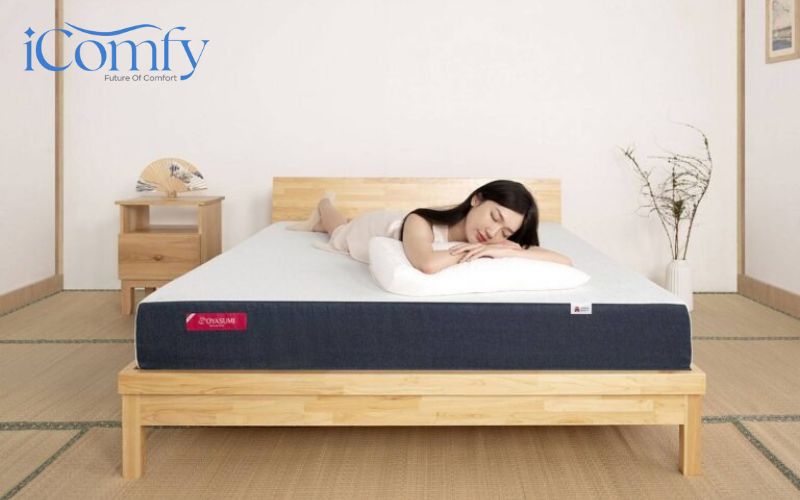 Nệm Foam Oyasumi - Thương hiệu nệm Foam cao cấp có xuất xứ từ Nhật 4 Nệm Oyasumi 7 zones mang lại cảm giác êm ái cho người nằm