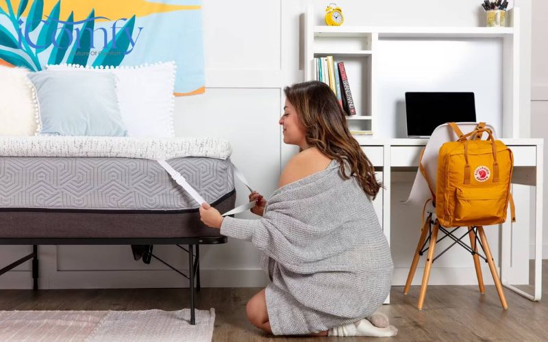 Nệm foam than hoạt tính là gì? Sử dụng có tốt không? 6 Nệm foam than hoạt tính có độ đàn hồi cao, mang lại cảm giác thoải mái khi nằm lên